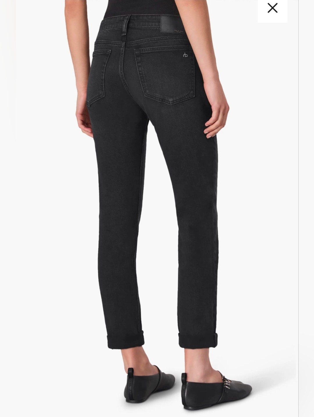 Rag & Bone Womens The Dre Low Rise Boyfriend Jeans Size 30 Nwt $238 Cornelia
